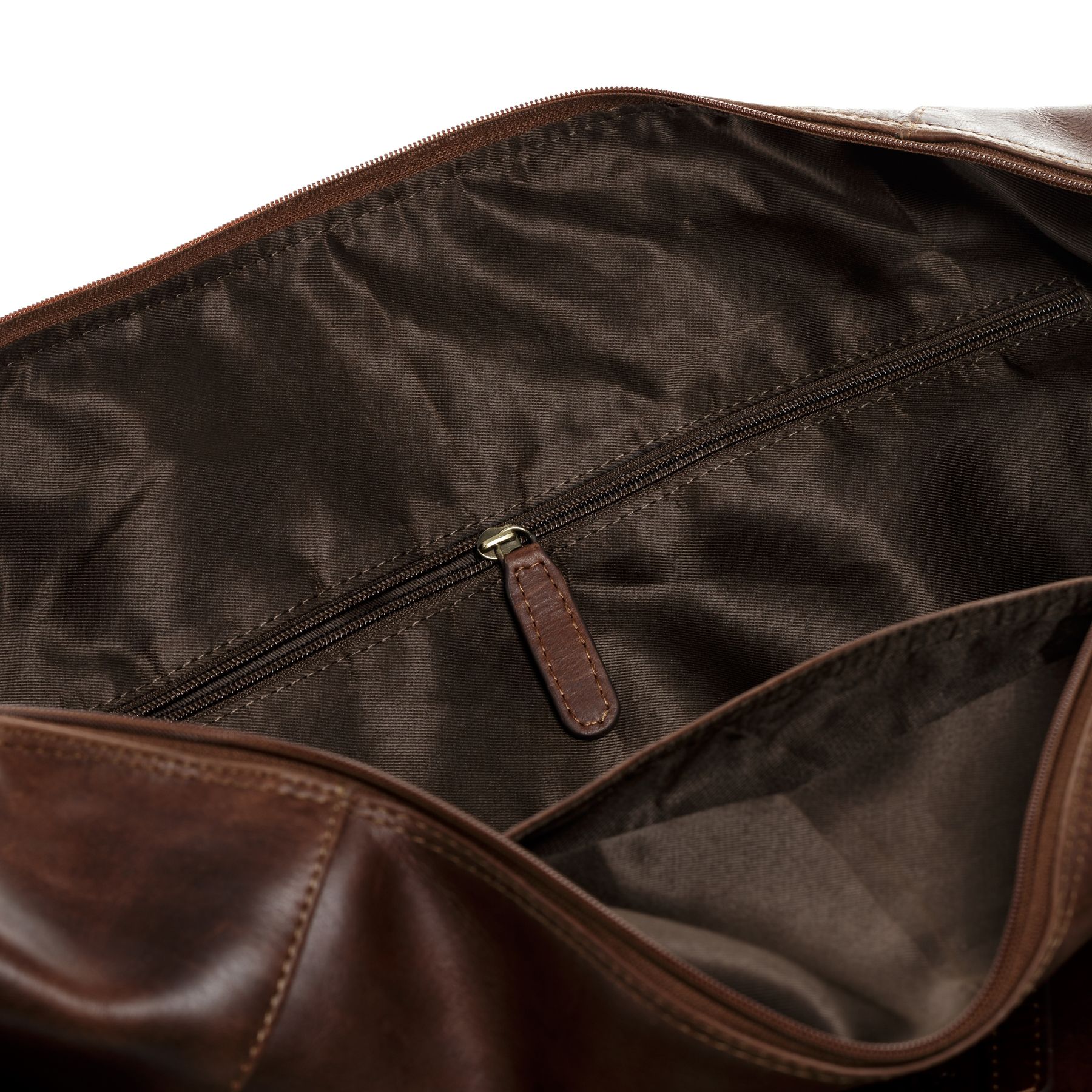 SID & VAIN Reisetasche Leder XL BRISTOL XL-brown 15391