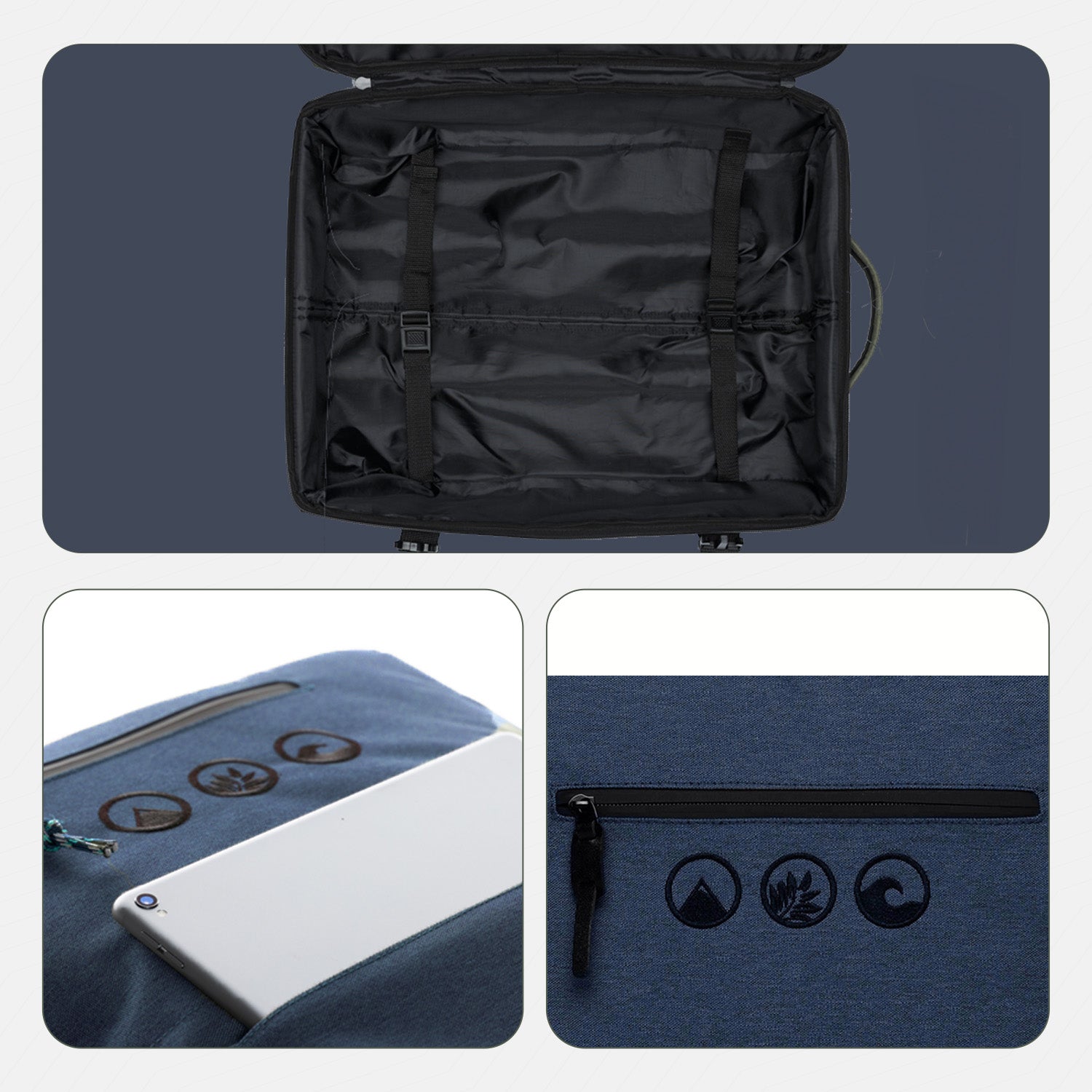 SONS OF ALOHA 2 in 1 Handgepäck-Koffer & Rucksack KANE 46709