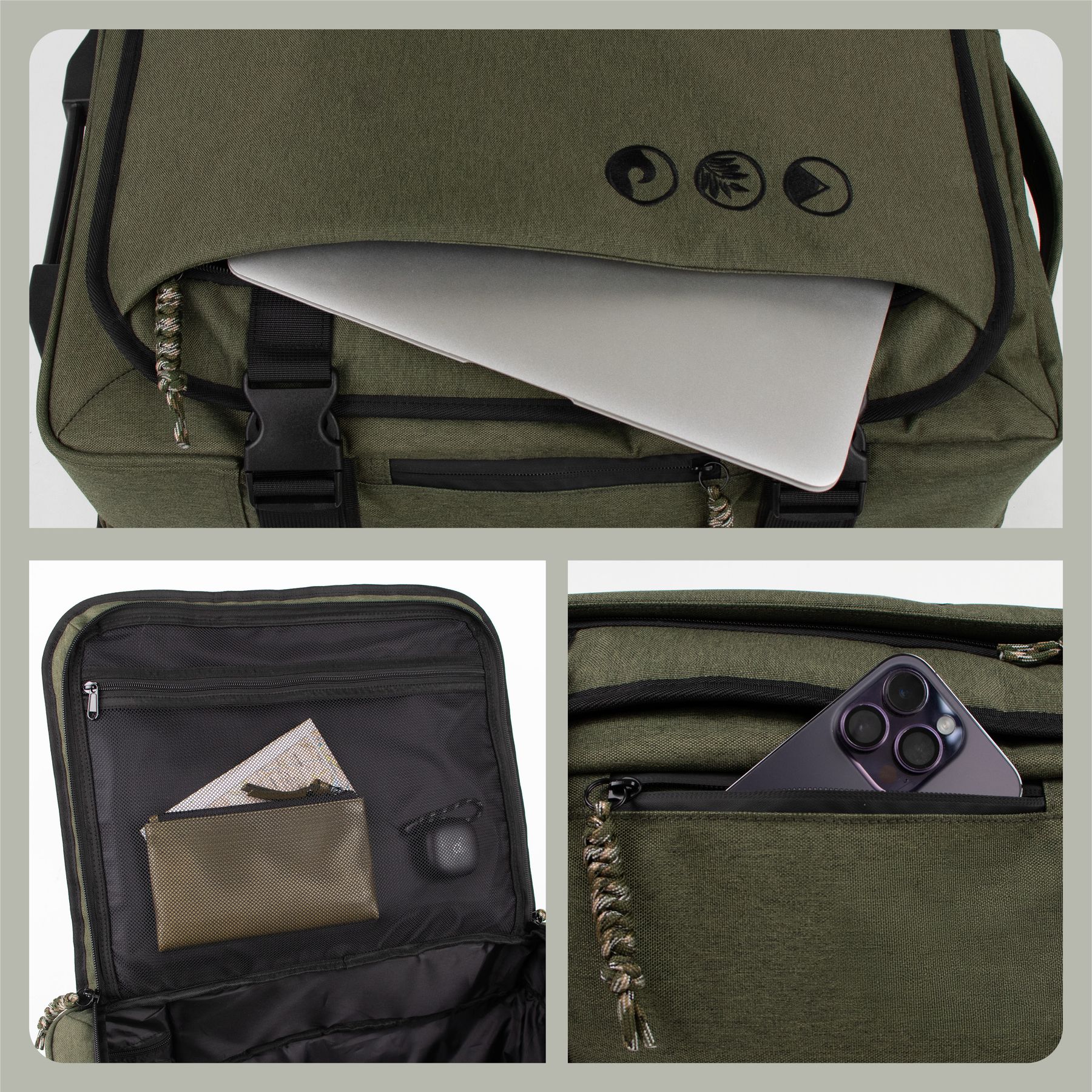 Valise à roulettes cabine SONS OF ALOHA KANE