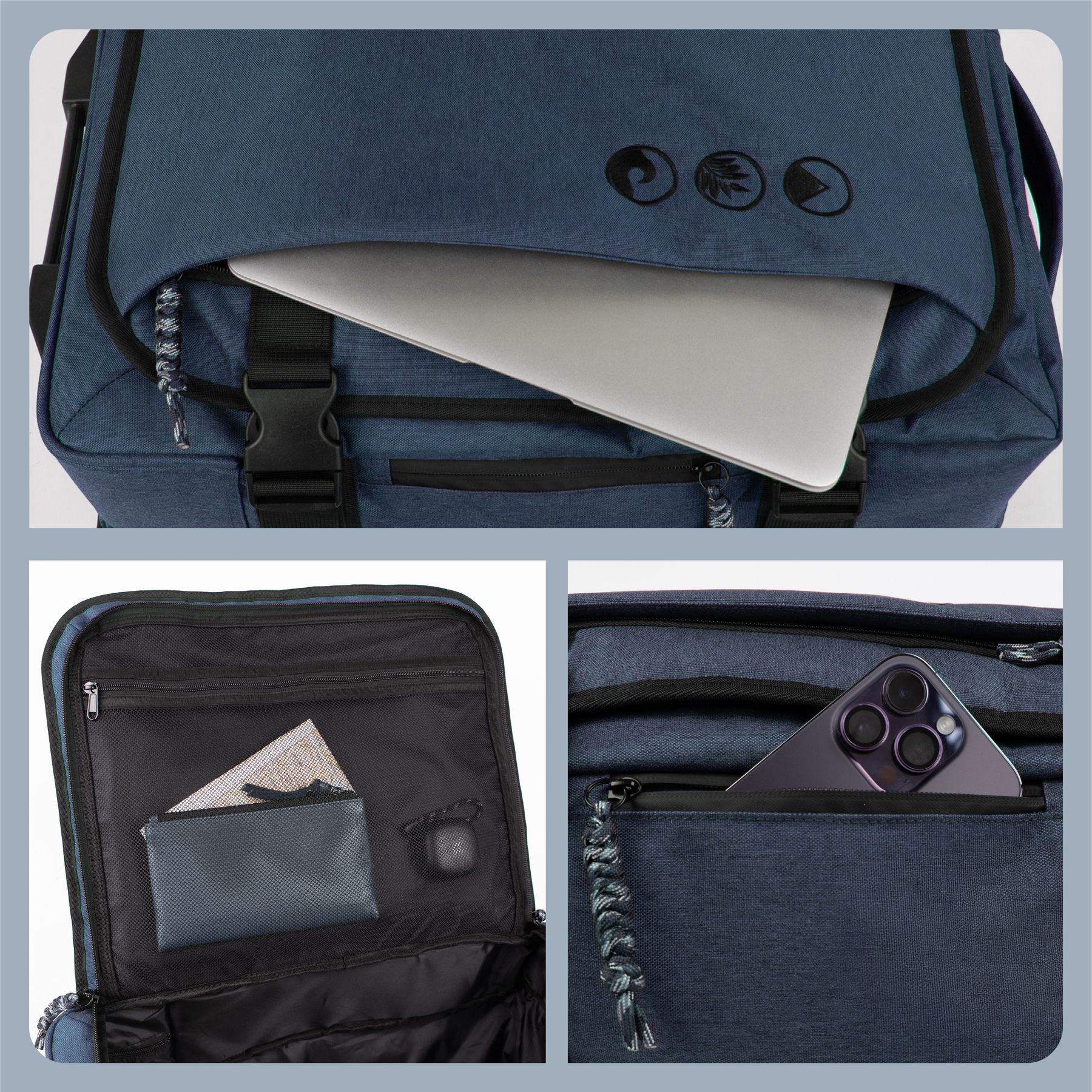 Valise à roulettes cabine SONS OF ALOHA KANE
