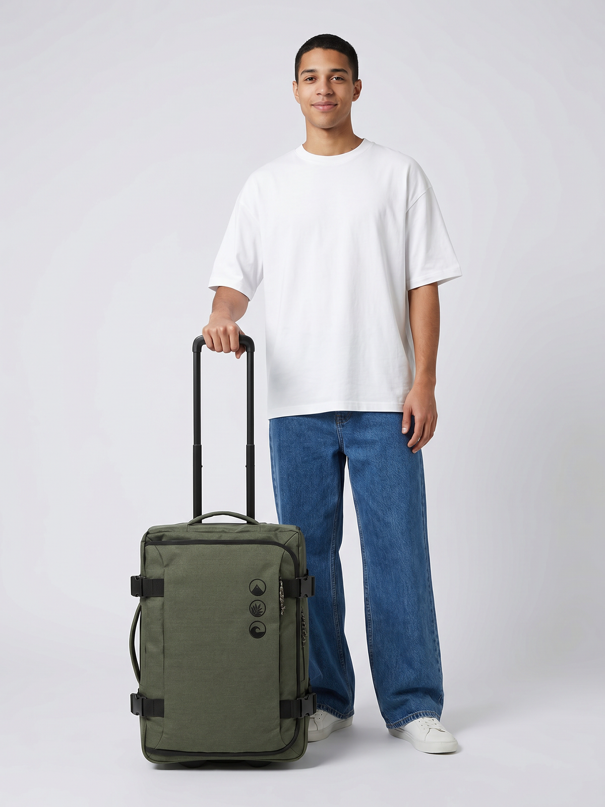 Carry-on rolling suitcase KANE