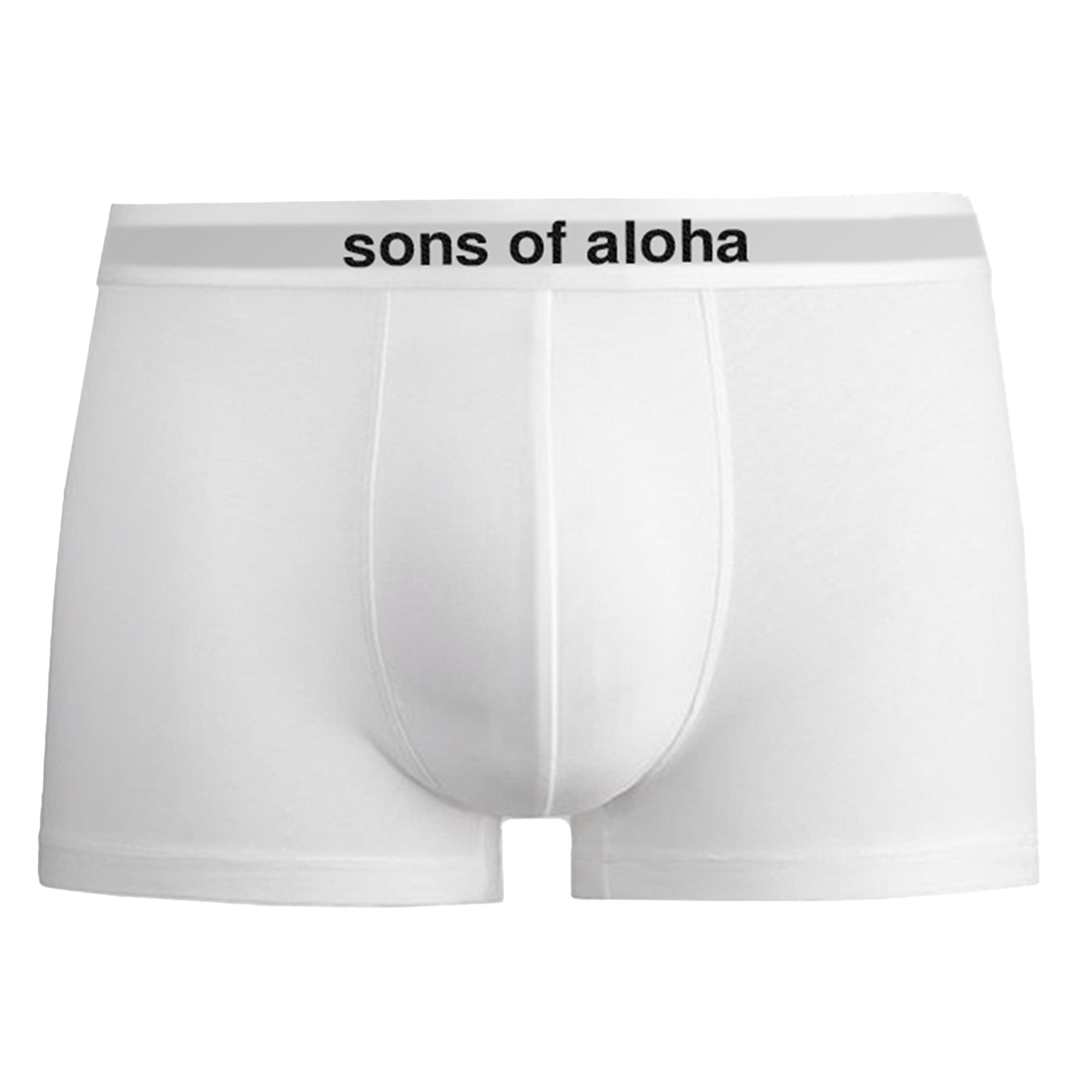 SONS OF ALOHA Boxershorts 6er Packung Männer Unterhosen Herren blau schwarz oder weiss 30
