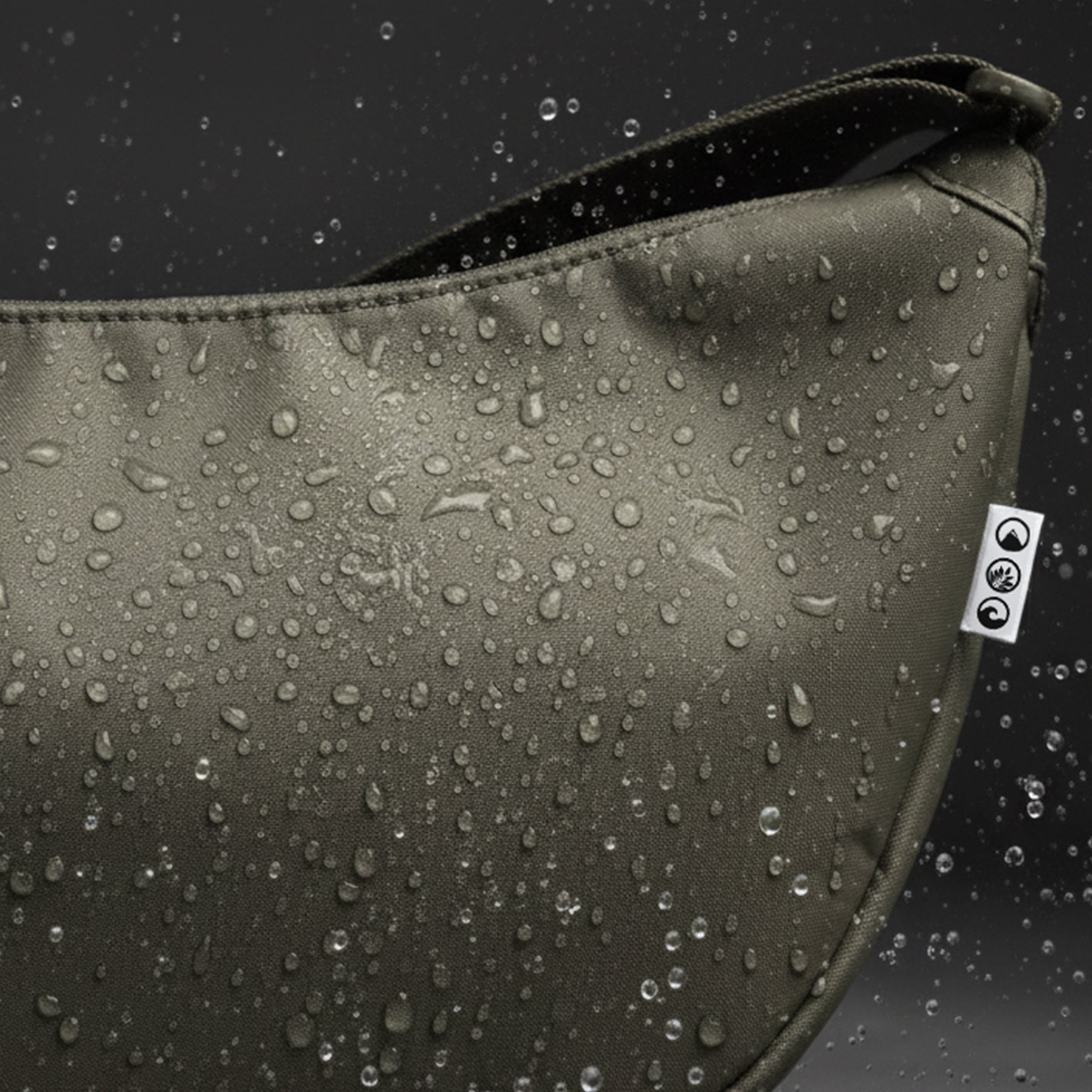 SONS OF ALOHA Moon-Bag Umhängetasche unisex Cross-body Bag Halbmond Tasche zum Umhängen khaki 50729