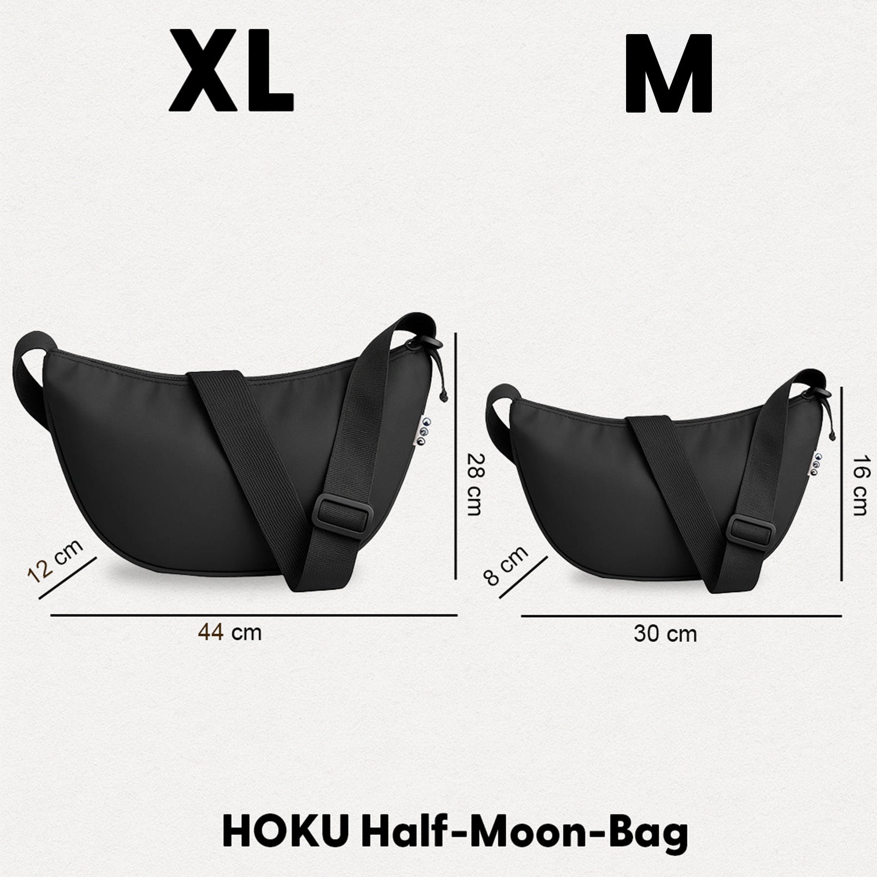 SONS OF ALOHA Half Moon Bag schwarz beige blau Umhängetasche 50265