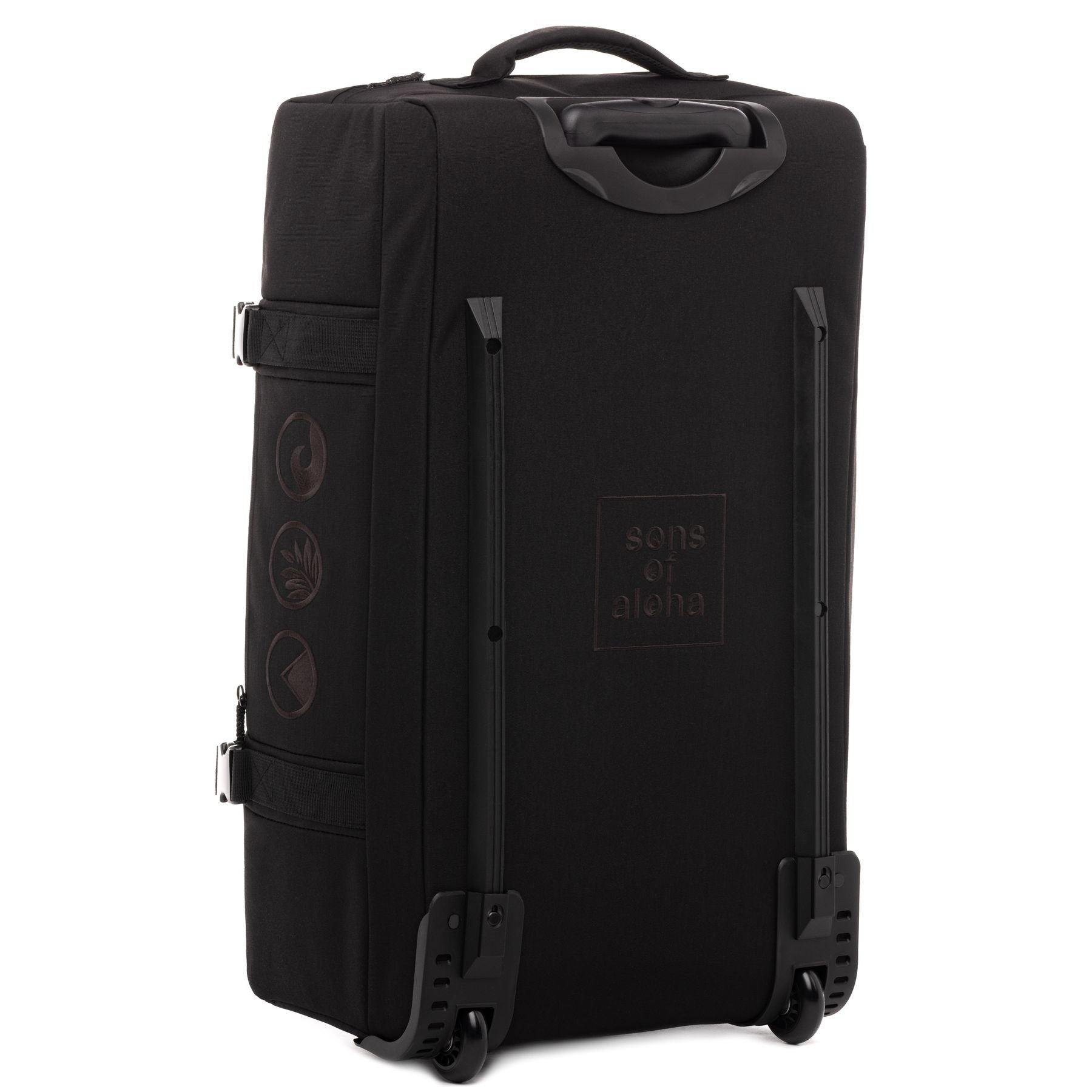 Reisetasche mit Rollen MAKAI Rollkoffer olive oder schwarz 15