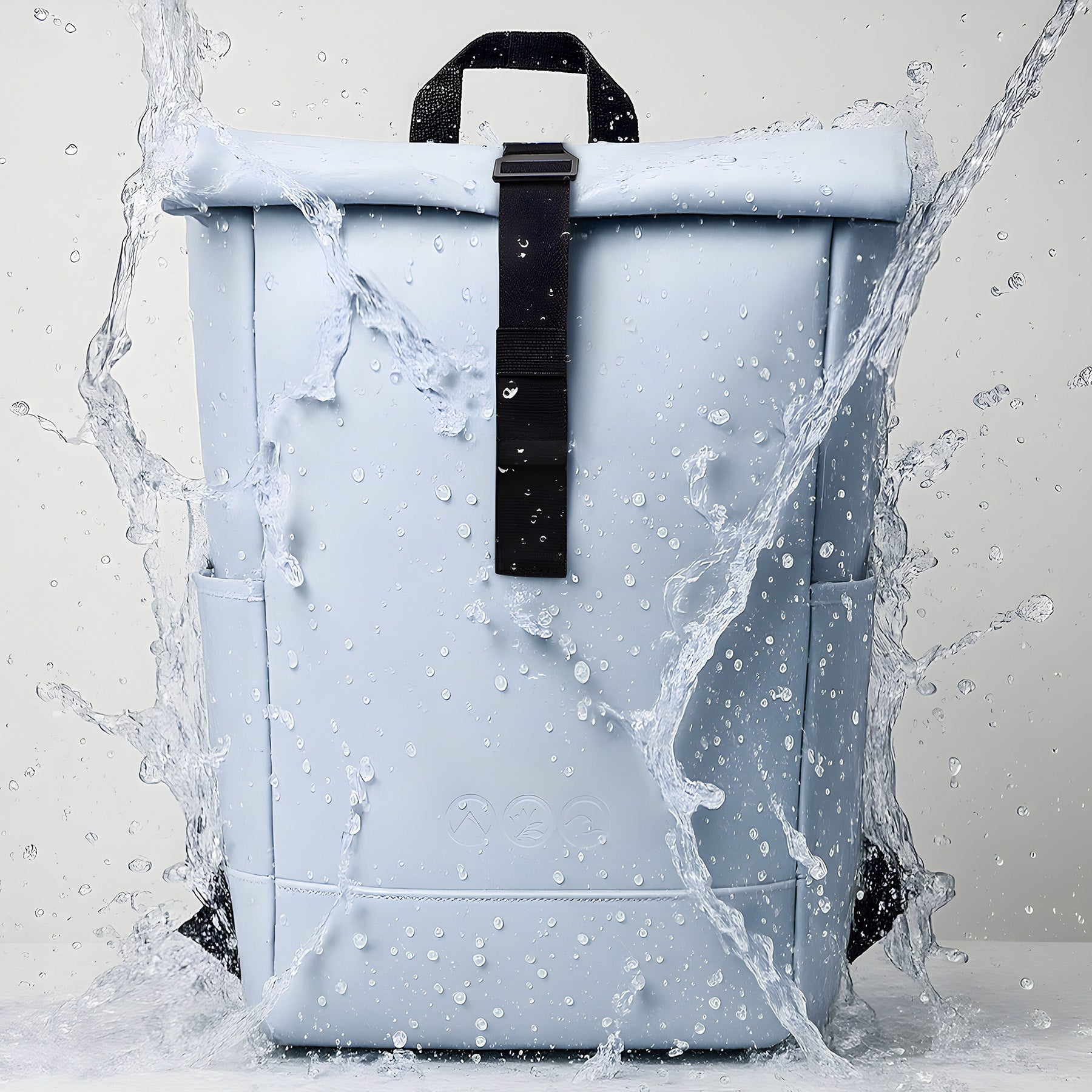 SONS OF ALOHA Rucksack HOLU 15" Laptopfach Ice-Blue Olivgrün Schwarz 49474