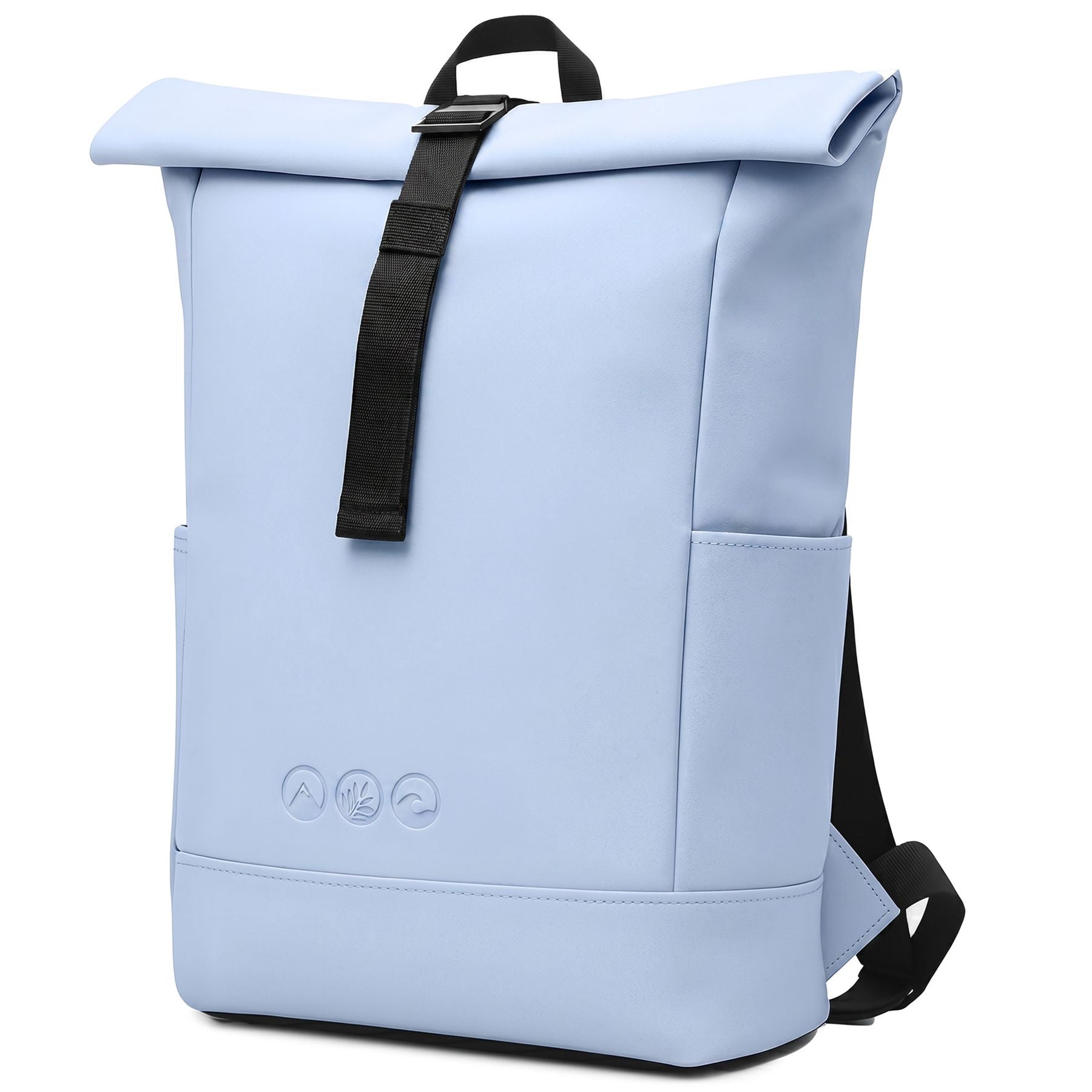 SONS OF ALOHA Rolltop rugzak waterafstotend 15" inch laptopvak rugzak dagrugzak diverse kleuren olijfgroen babyblauw zwart