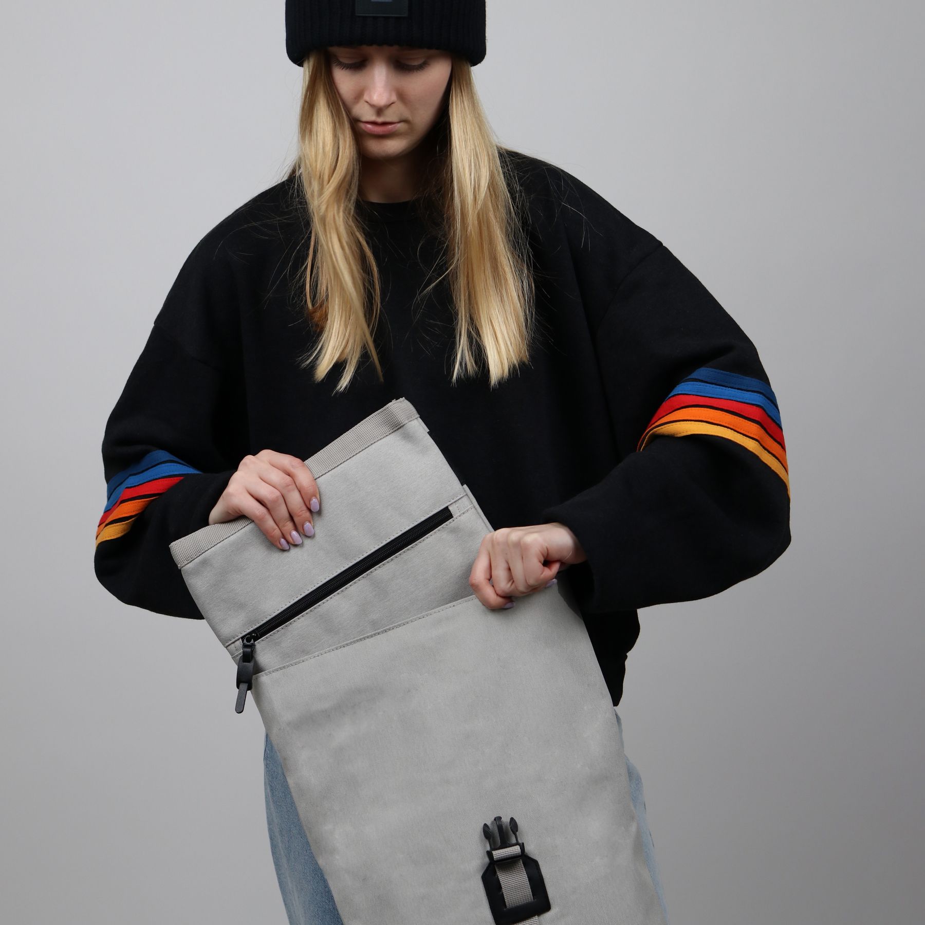 SONS OF ALOHA Rolltop Rucksack Damen schmal & klein ALANI 37644