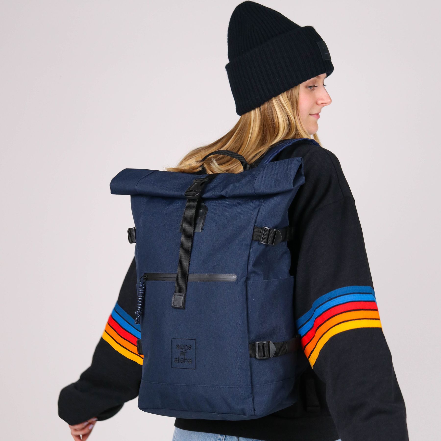 Rucksack backpack RollTop SONS OF ALOHA RPET KANE parent 37468