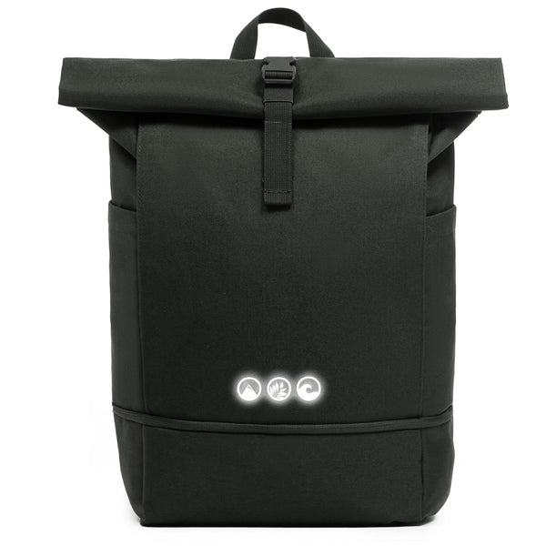 reflecterend-olijfgroen / met schoenenvak