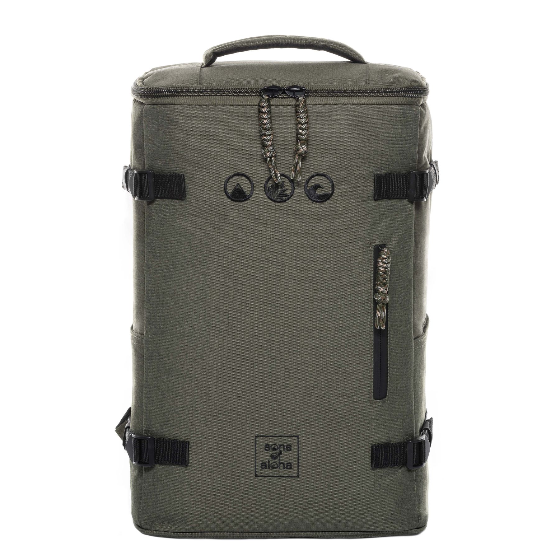 SOA-toploader SONS OF ALOHA RPET KOLOA olive 35868