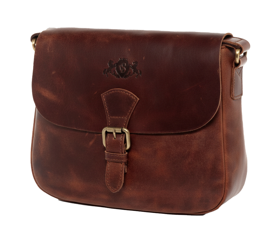 Die Ledertasche Yale im Close-Up