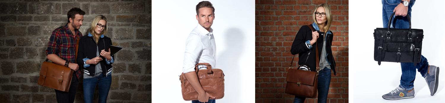 Sac Bandoulière Cuir Hommes pour Bureau, Travail, Voyage, Affaires