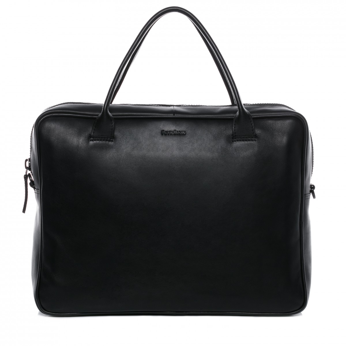 Laptoptasche leder schwarz