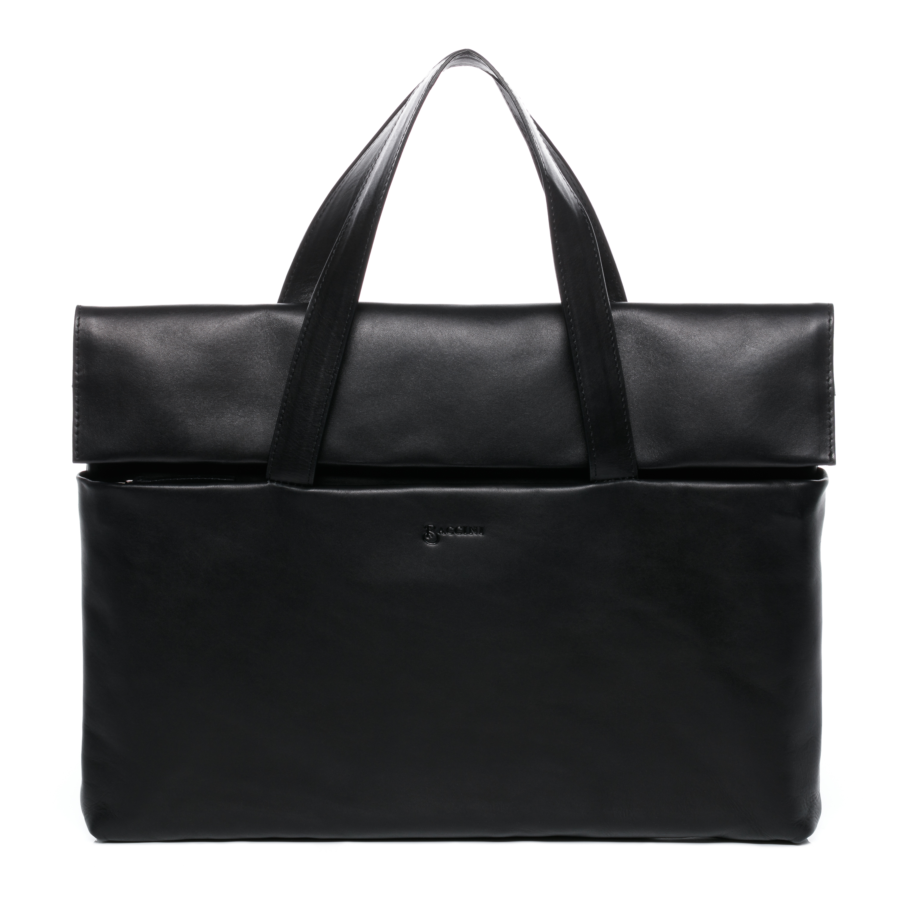 Laptoptasche Businesstasche Leder schwarz