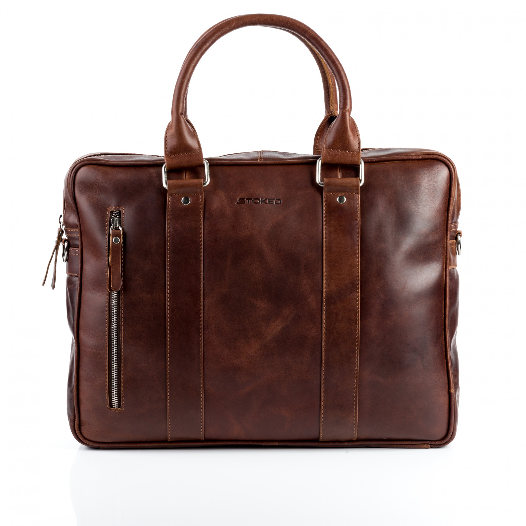 Laptoptasche Vintage Leder