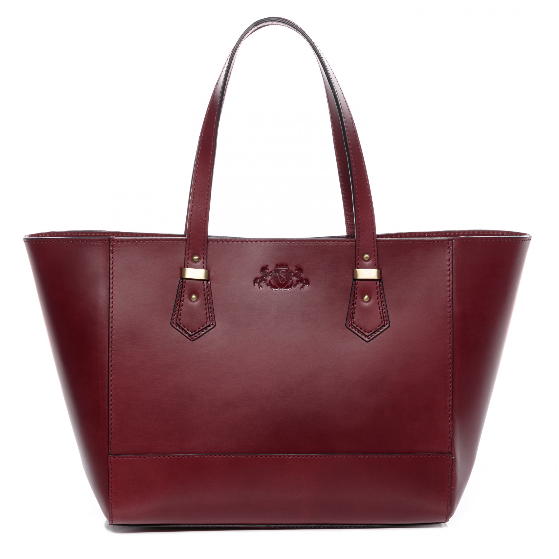 Ledertasche rot