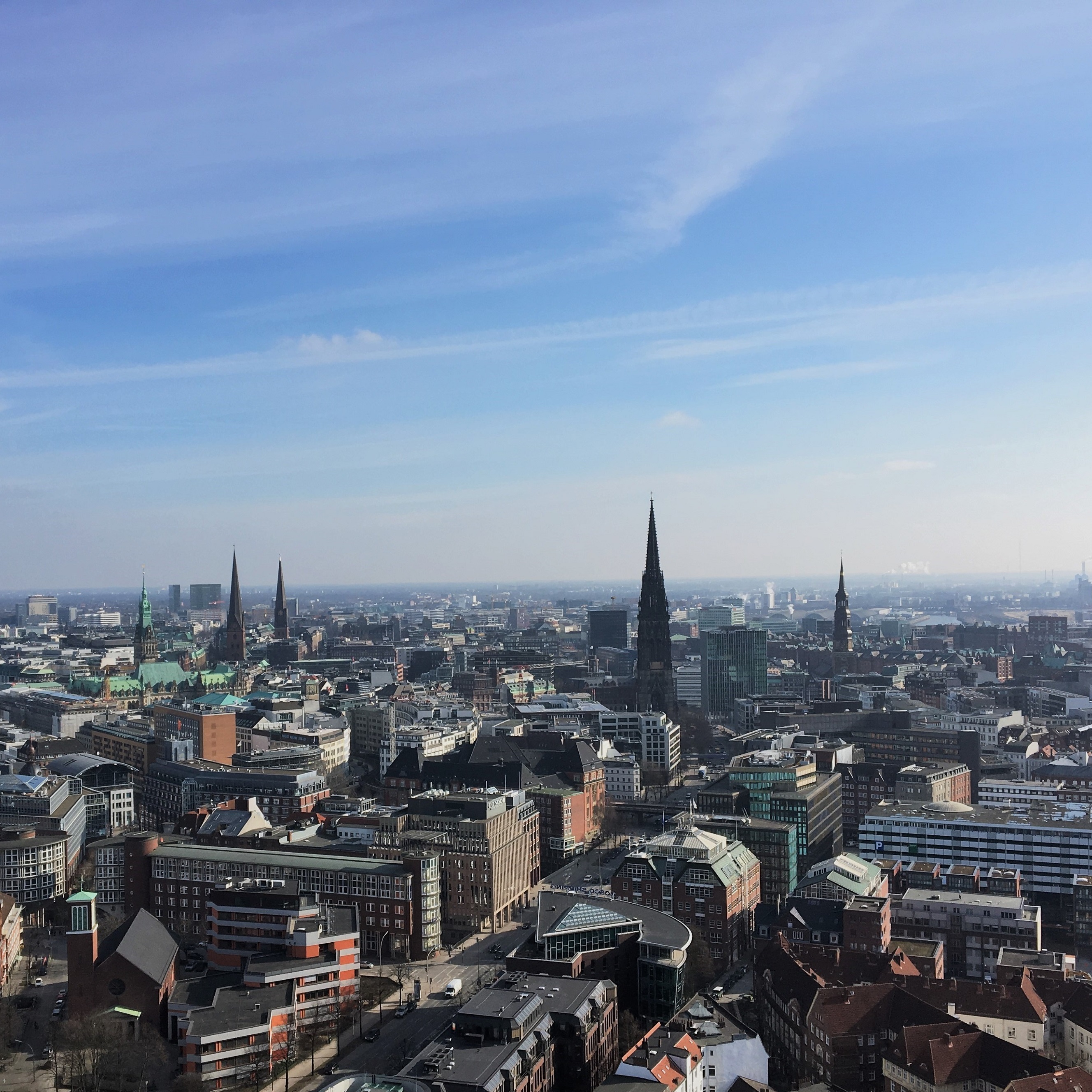 Hamburg Ausblick Michel